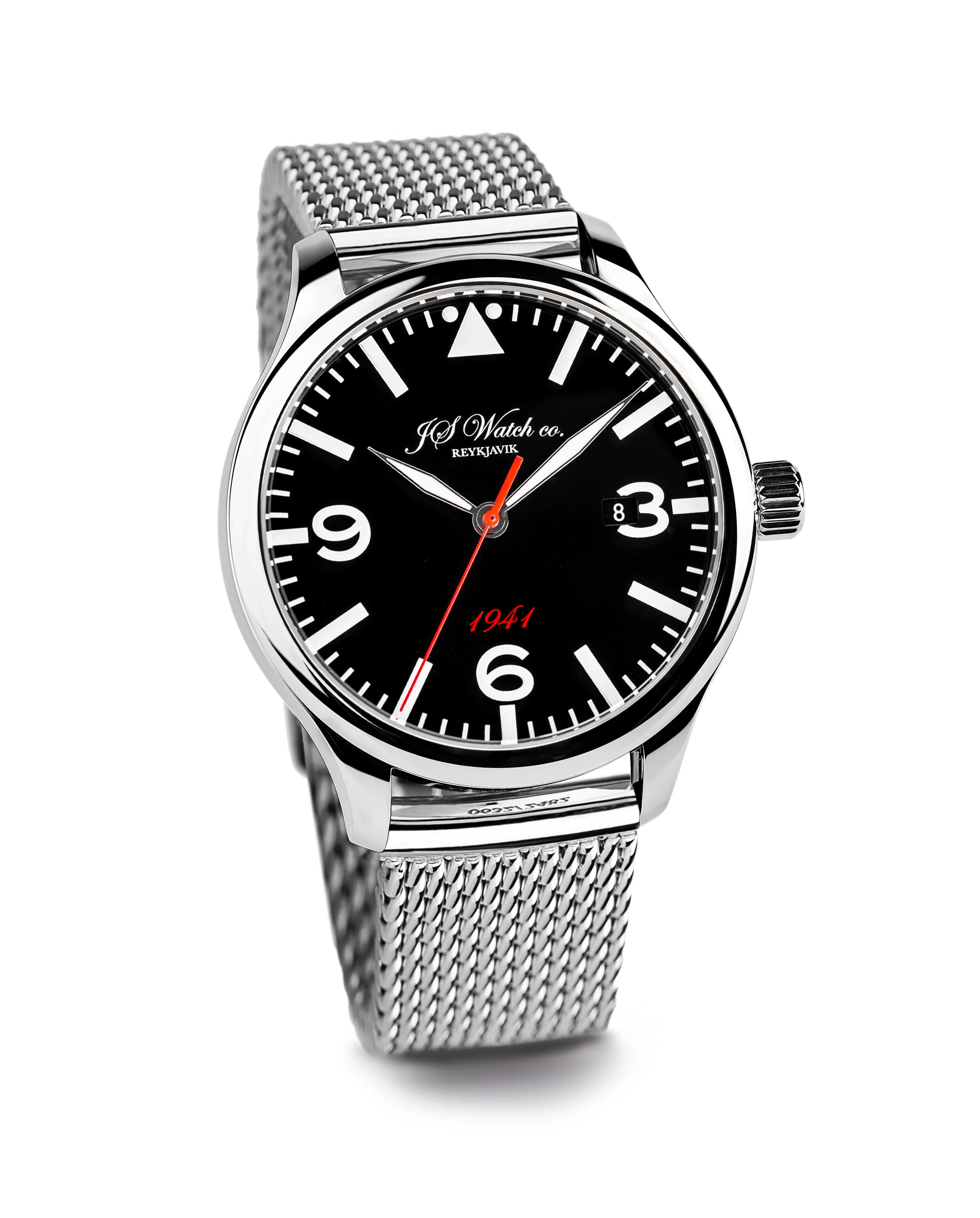 JS Watch Company Reykjavik — Frisland 1941 Black
